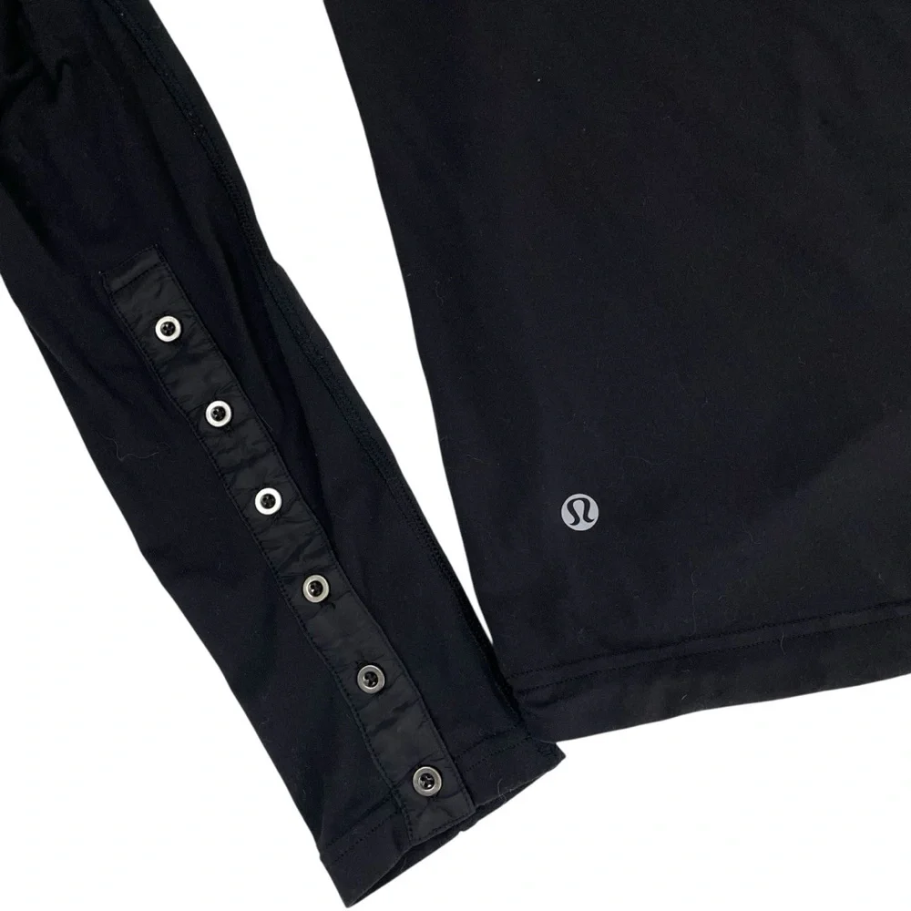 lululemon Pedal Power‎ Long Sleeve Rulu Black